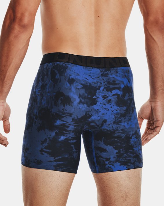 Men's UA Tech™ 6" Boxerjock® – 2-Pack, Blue, pdpMainDesktop image number 1